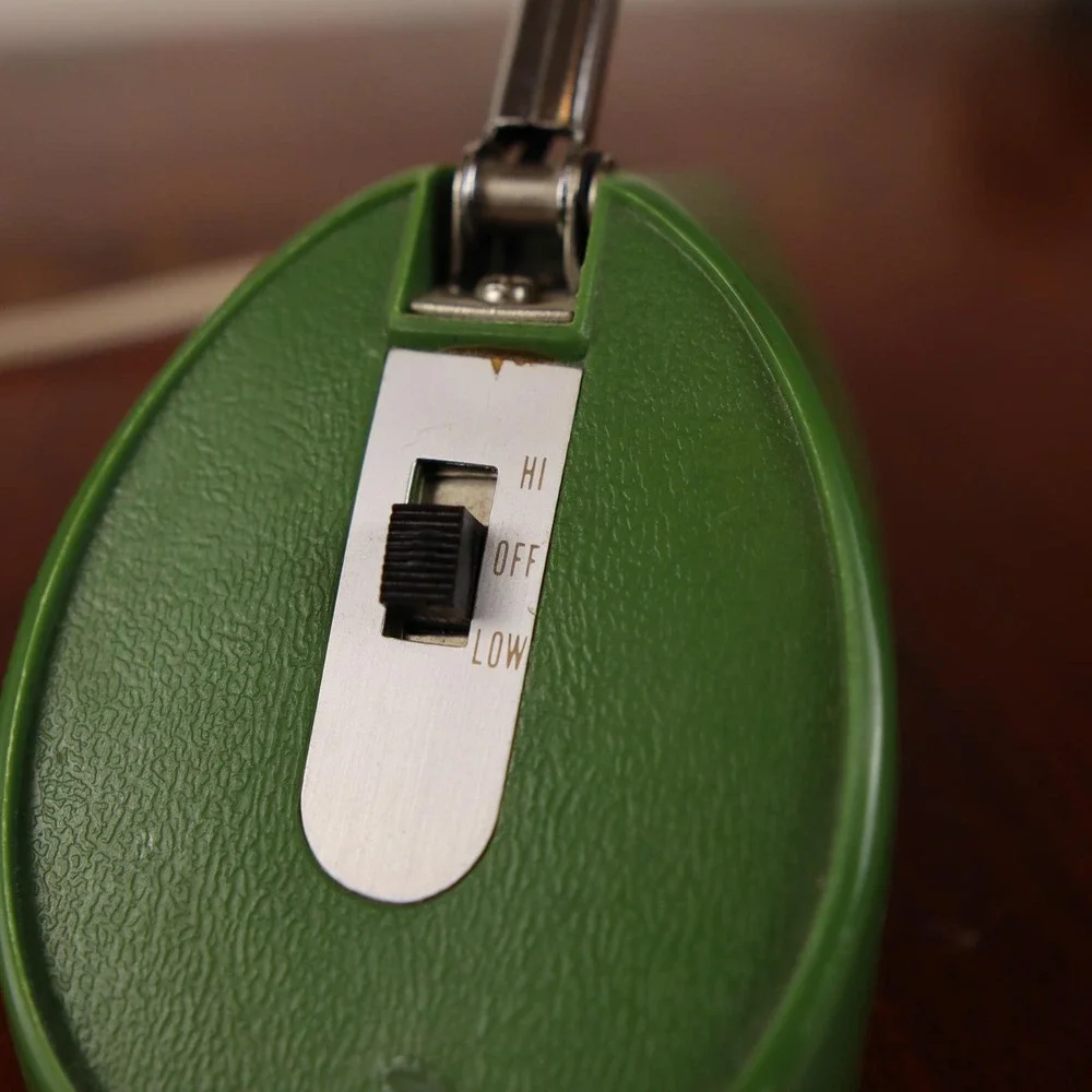 Mid-Century Avocado Green‎ Articulating Library Desk Lamp